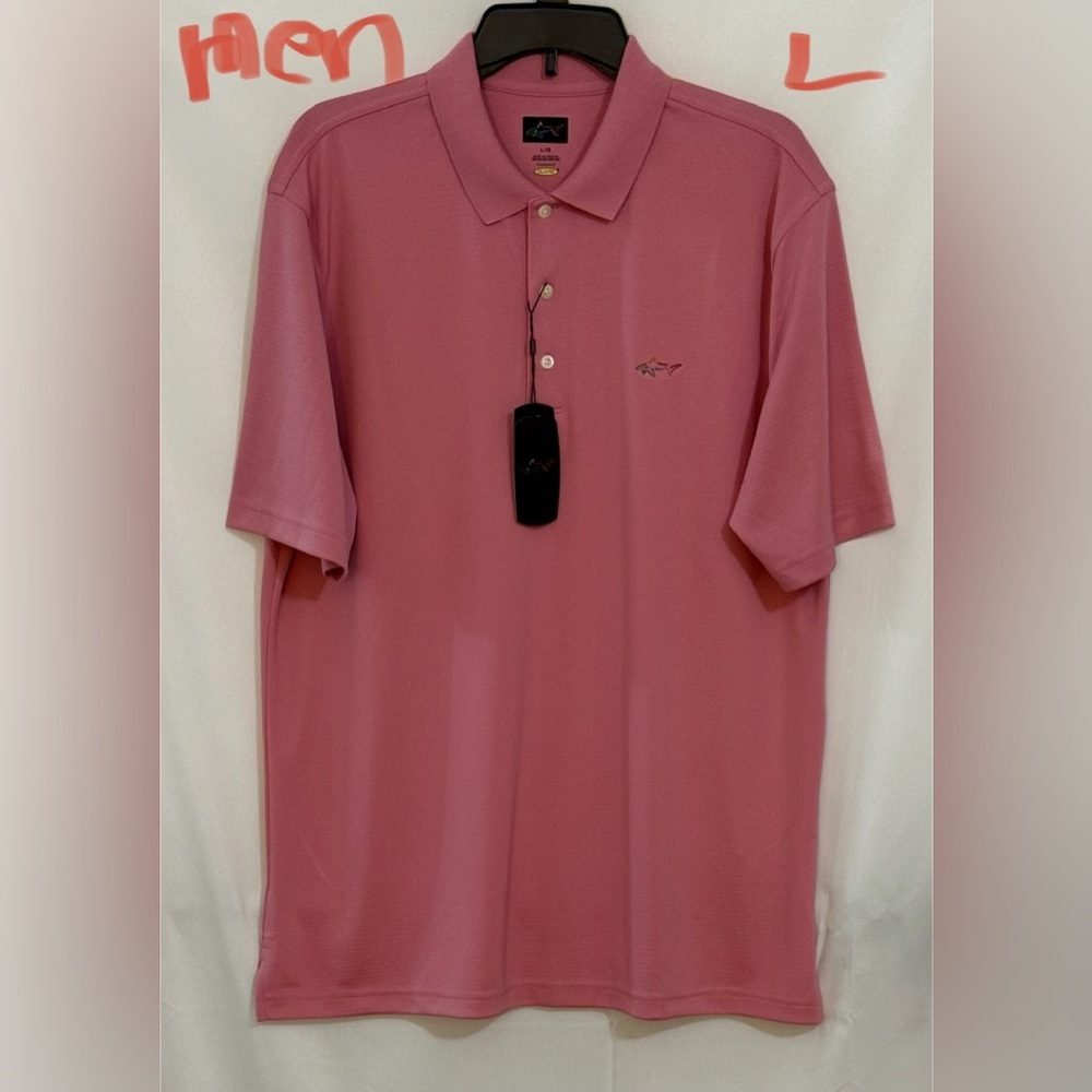 Greg Norman Collection Pink Polo Shirt